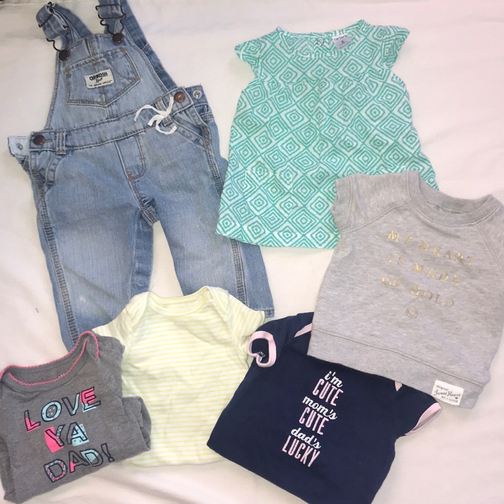 Six month baby girl clothes